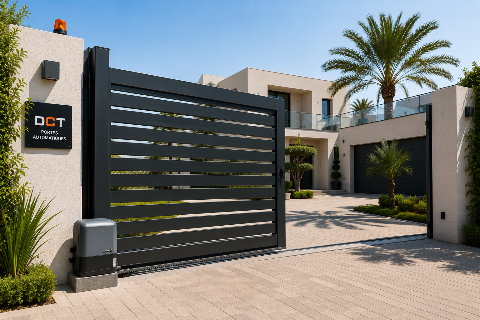 Porte Coulissante Automatique à Marrakech | Installation & Maintenance